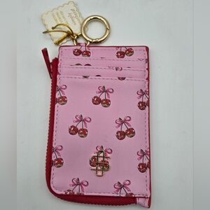 Simply Southern Pink Cherry Print Card Holder
